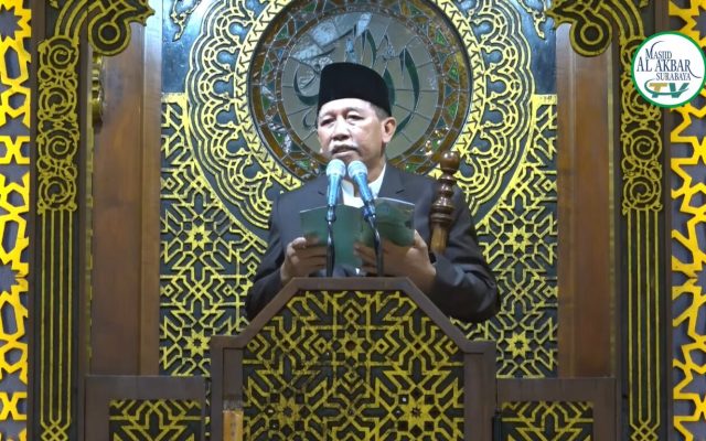 Ketua MUI Jawa Timur, Prof. Dr. KH. Abdul Halim Subahar, MA