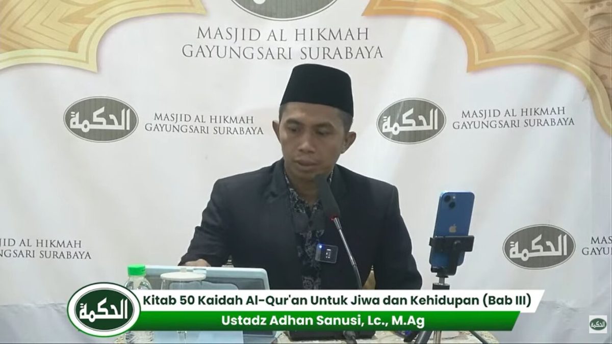 Ustadz Adhan Sanusi, Lc., M.Ag.