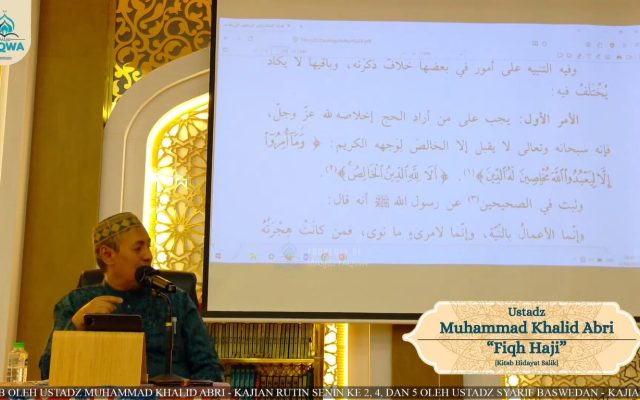 Ustadz Muhammad Khalid Abri ba’da