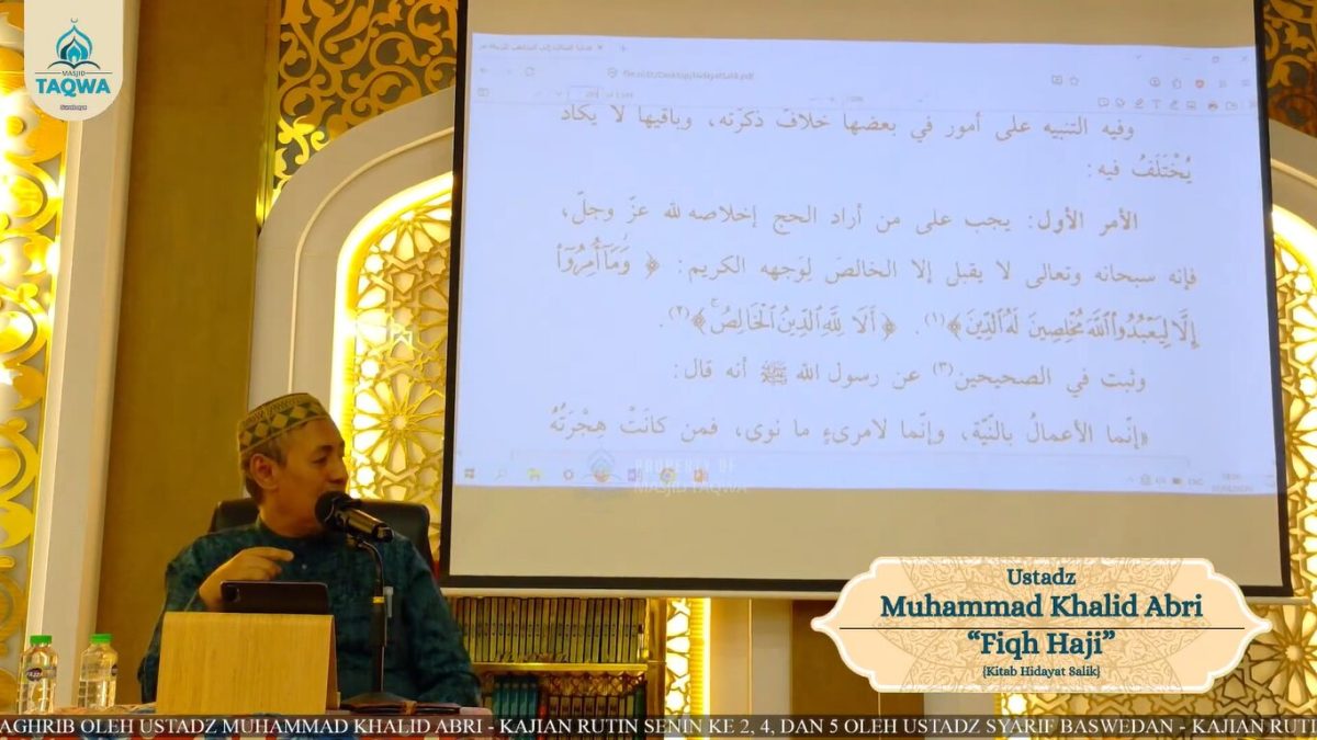 Ustadz Muhammad Khalid Abri ba’da