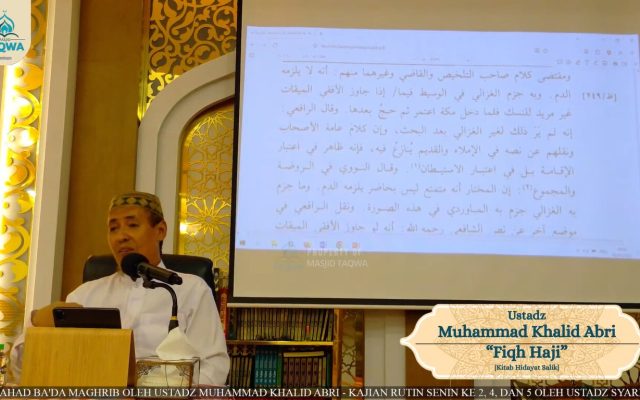 Ustadz Muhammad Khalid Abri