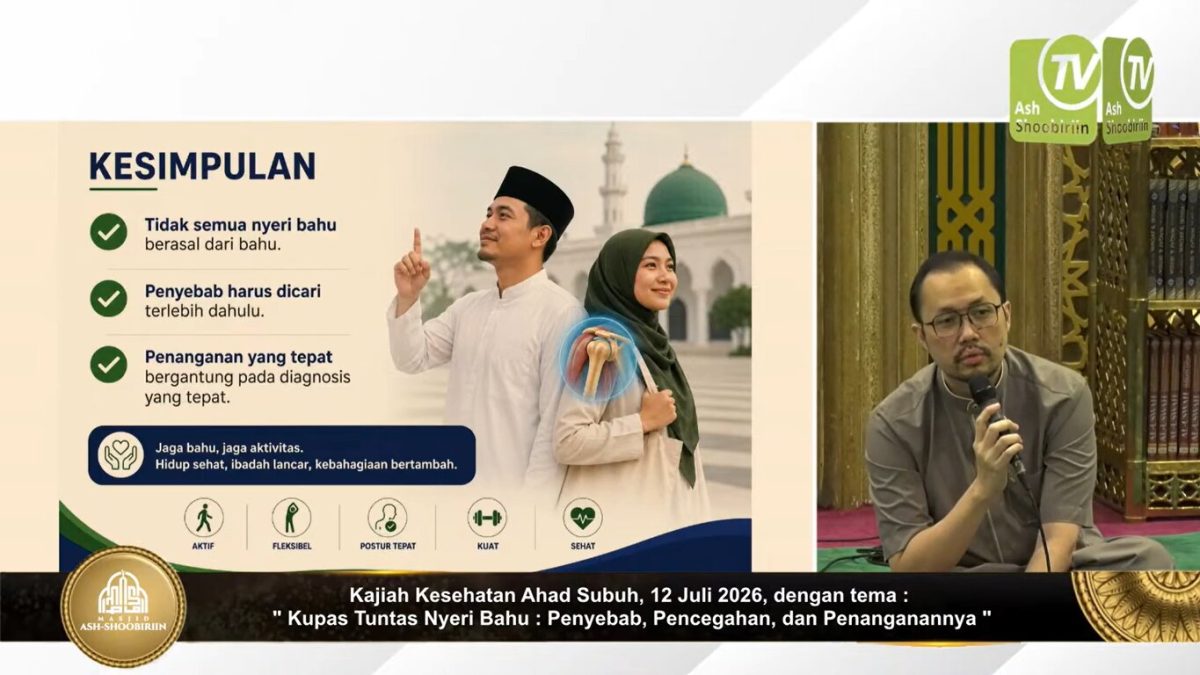 seorang pakar ortopedi, dr. Pramono Ari Wibowo, Sp.OT, Subsp.TLBM (K).