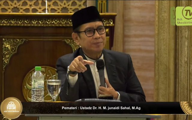Ustadz Dr. H. Muhammad Junaidi Sahal, M.Ag.,