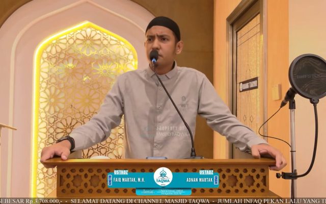 Ustadz Faiq Martak, M.H.,