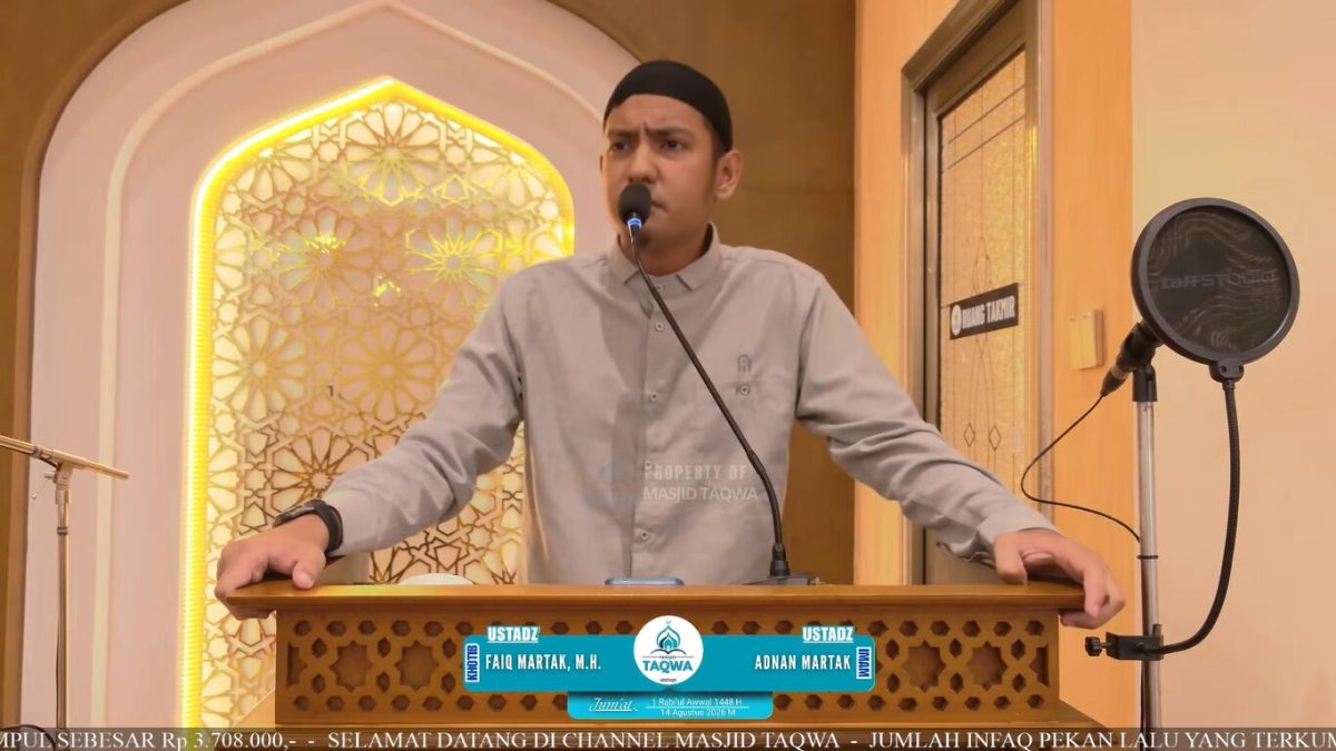Ustadz Faiq Martak, M.H.,