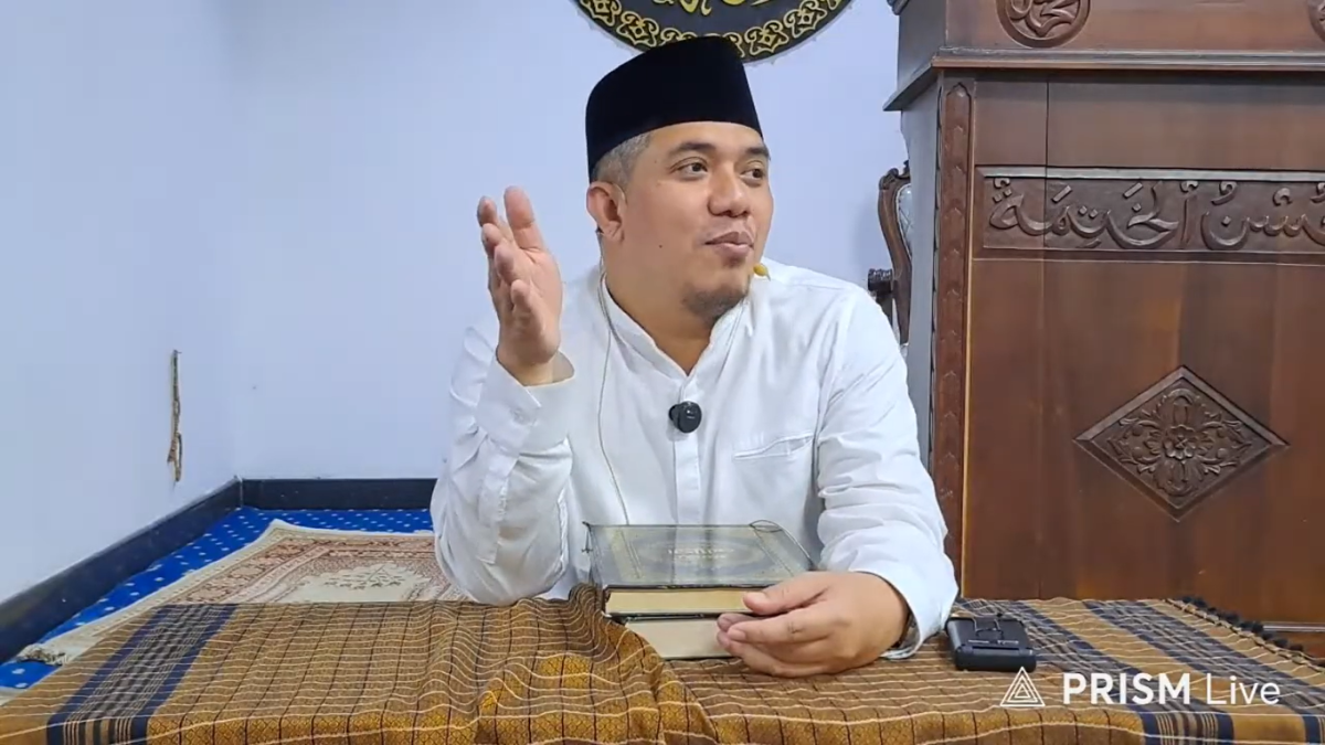 KH. Ahmad Mujab Muthohhar di Masjid Khusnul Khotimah