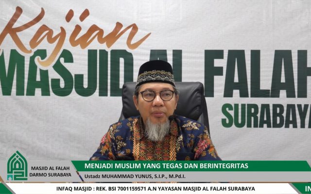 Kajian Ba’da Maghrib oleh Ustadz M. Yunus, S.I.P., M.Pd.I.