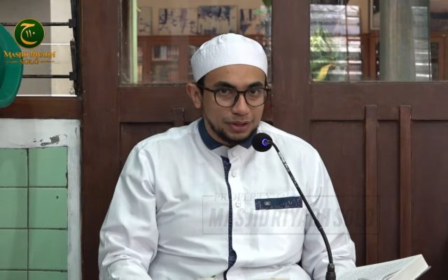 Kajian Kitab Shahih Bukhari yang disampaikan oleh Ustadz Muhammad bin Husin Alhabsyi.