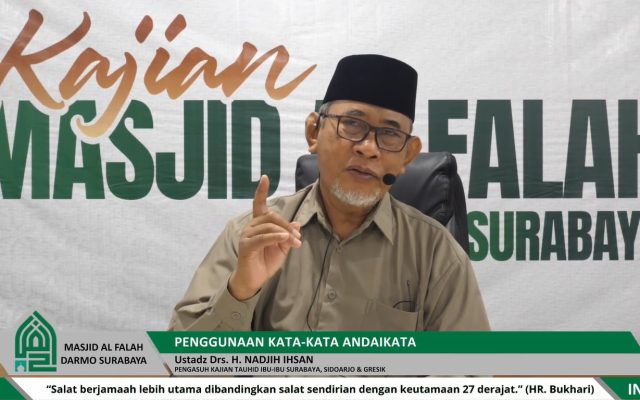 Kajian Ba'da Maghrib oleh Ustadz Drs. H. Nadjih Ihsan