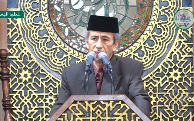 Khutbah Jum’at oleh Prof. Dr. Ir. H. Abdullah Syahab