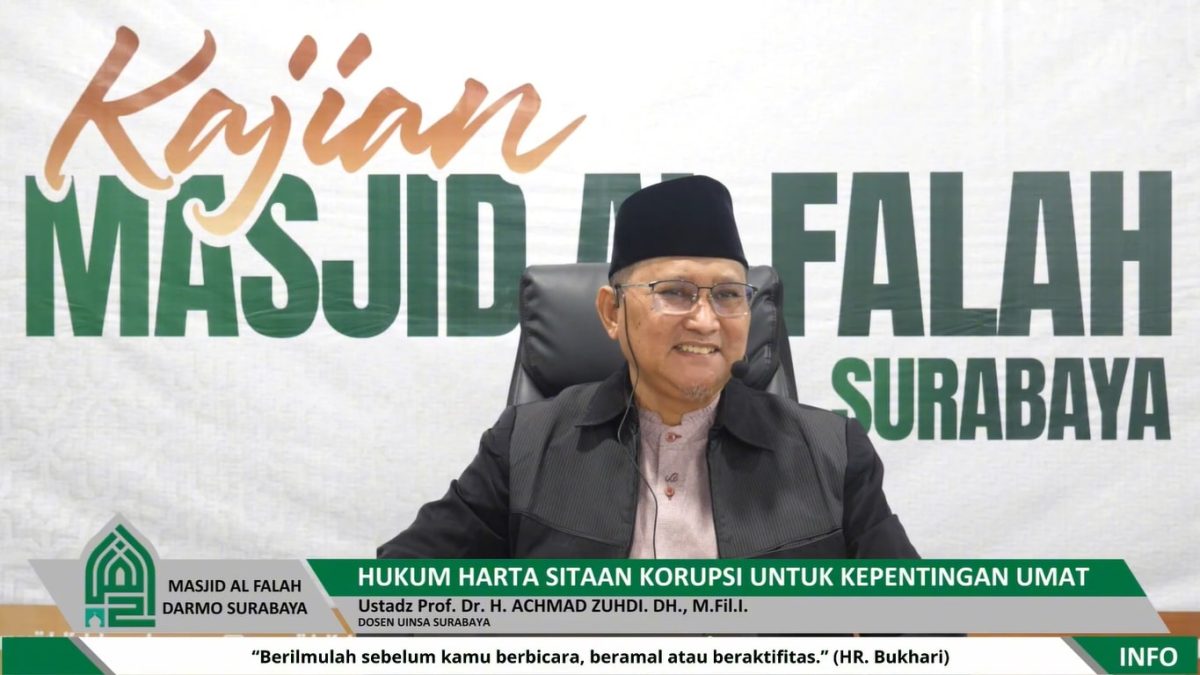 Ustadz Dr. H. Achmad Zuhdi. DH, M.Fil.I.