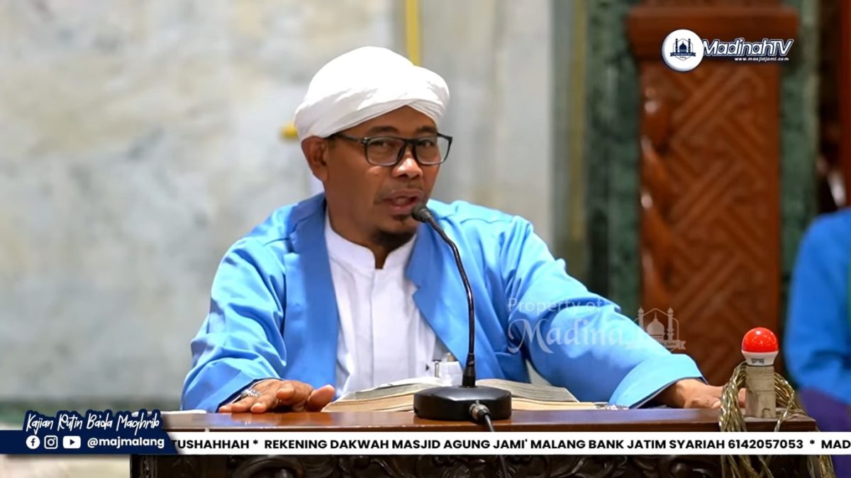 Kajian Rutin Ahad Ba’da Maghrib oleh KH. Nur Hasanuddin