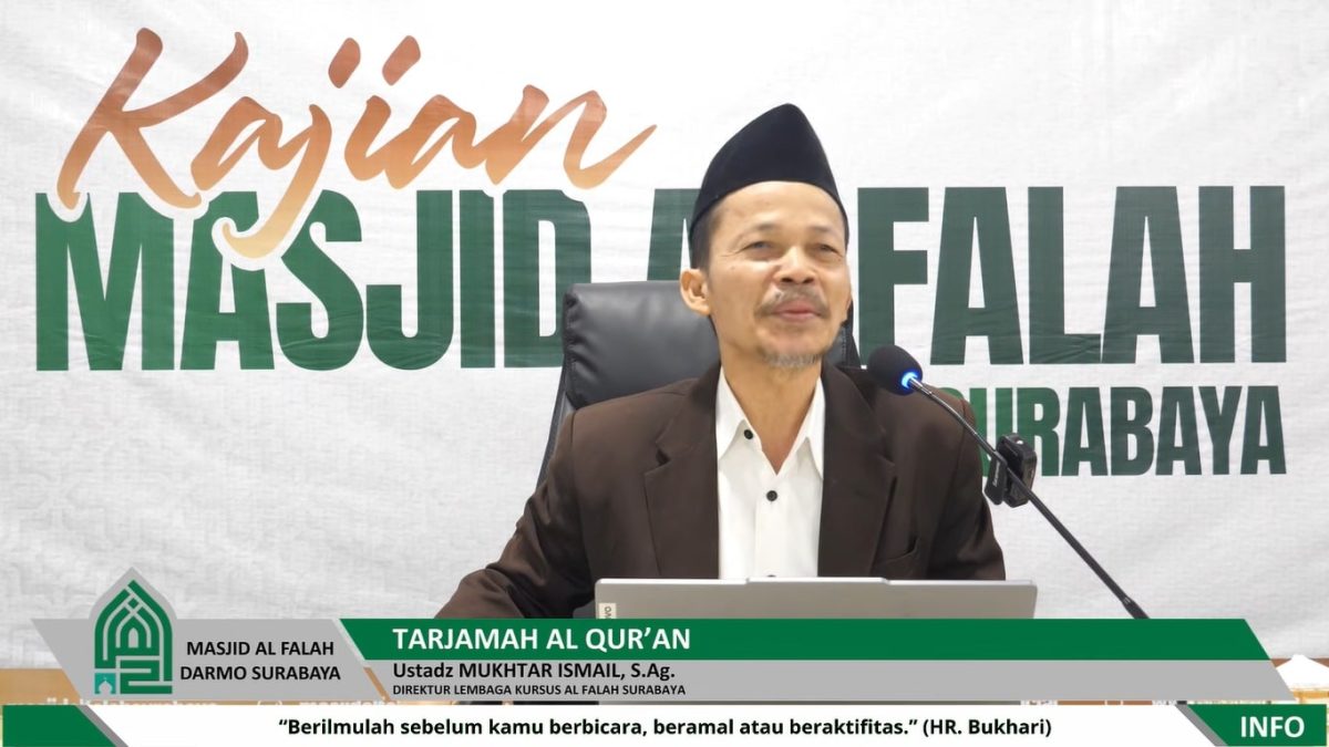 Kajian Sabtu Subuh Masjid Al Falah Surabaya oleh Ustadz Mukhtar Ismail, S.Ag