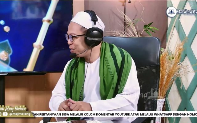 Ustadz Nur Hadi dari Lembaga Bahtsul Masail (LBM) NU Kota Malang