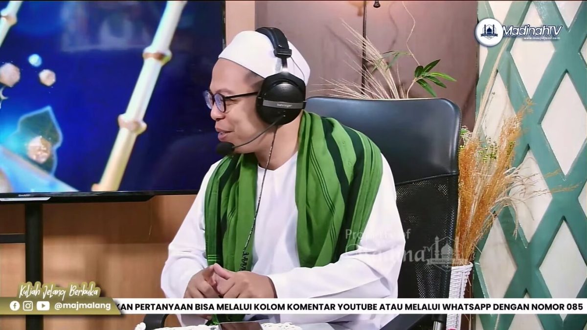 Ustadz Nur Hadi dari Lembaga Bahtsul Masail (LBM) NU Kota Malang