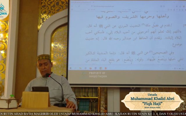 Ustadz Muhammad Khalid Abri