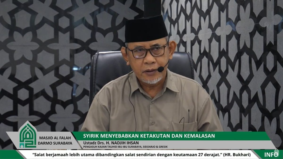 Ustadz Drs. H. Nadjih Ihsan di Kajian MIMBAR DZUHUR