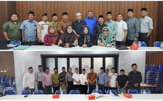Jajaran Pengurus PD DMI Kota Surabaya Masa Khidmat 2026-2031 di Ruang Takmir Masjid Nuruzzaman Unair